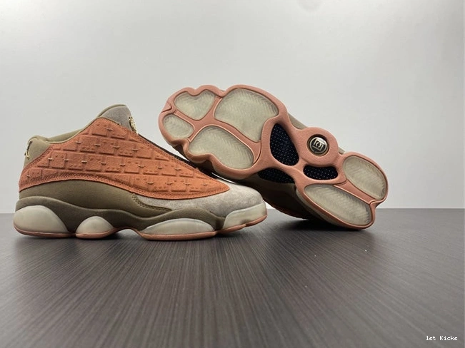 1st Kicks Retro 4171 AT3102- Stone 13 CLOT Original Jordan Sepia Low 1024